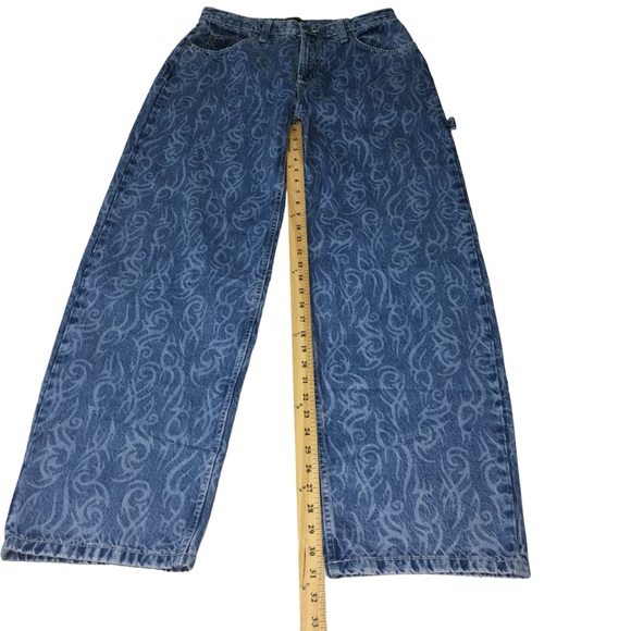 ASOS design Baggy High Waisted Rise Skater Jeans - Women’s 30/32 - Picture 6 of 14